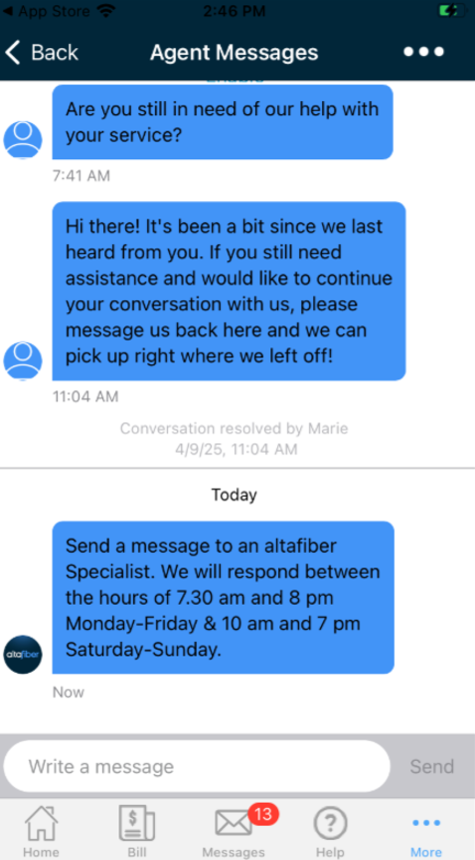 message center