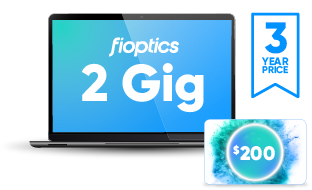 Fioptics 2 Gig Internet